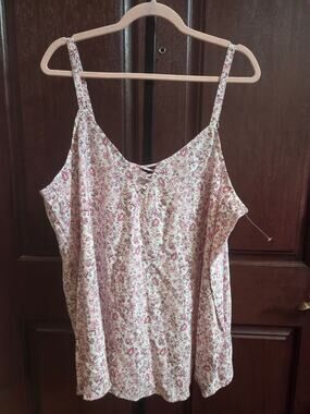Torrid Sophie Challis Lattice Cami BOHO SZ 2 NWT